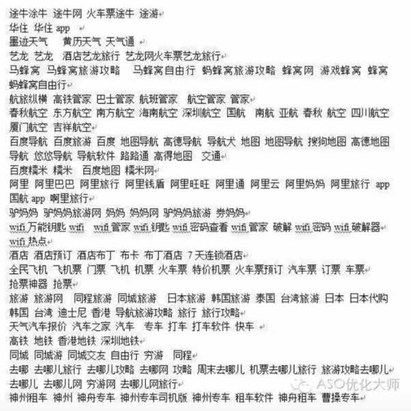 实例教你如何得到ASO优化100关键词字符！ 好文分享 第4张