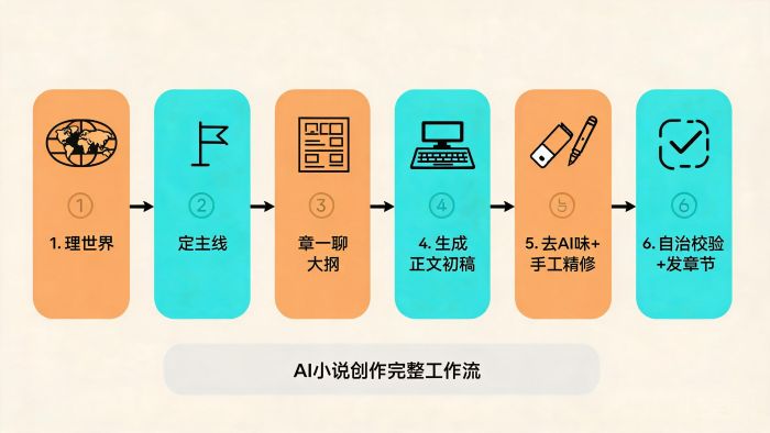 我用 AI 从 0 写到 10 万字：一份让内容稳定量产的四步流程 文案 创业 人工智能AI 好文分享 第1张